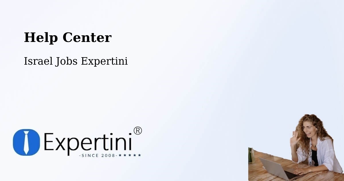 Help Center – Nazareth - Israel Jobs Expertini