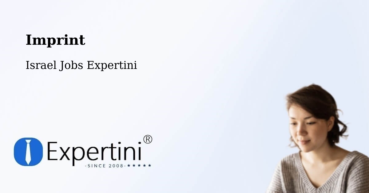 Imprint – Nazareth - Israel Jobs Expertini