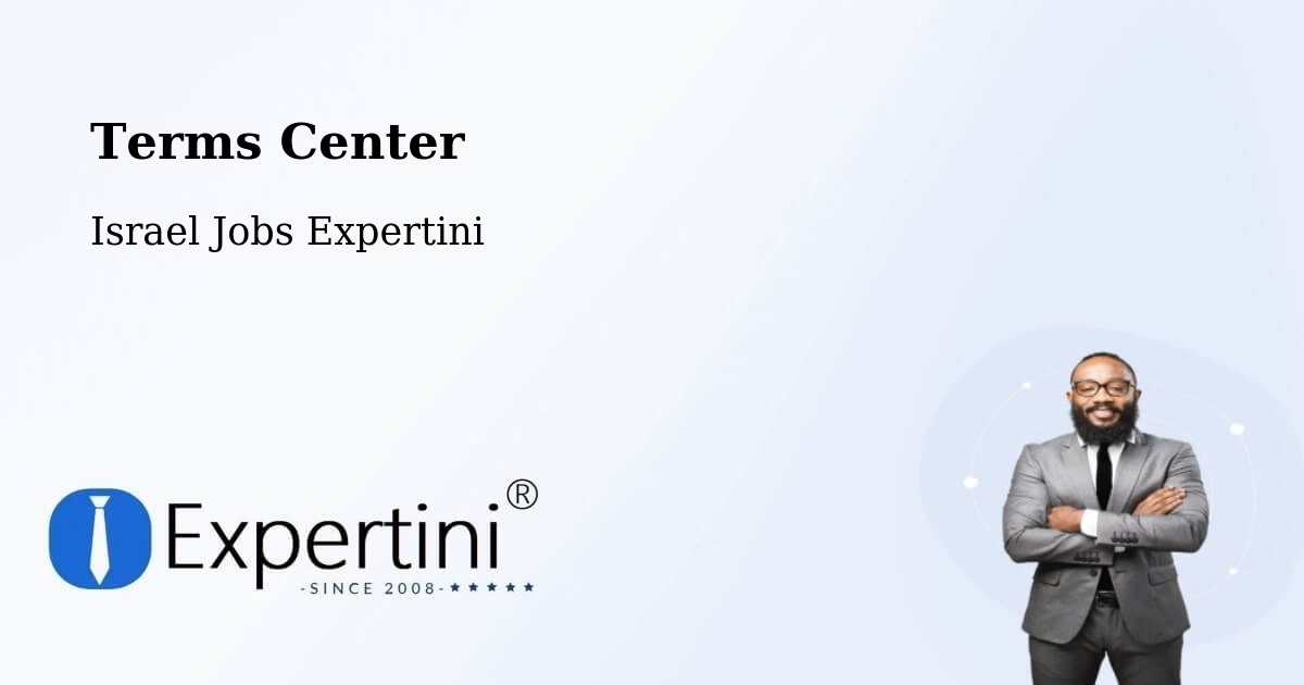 Terms of Service – Nazareth - Israel Jobs Expertini